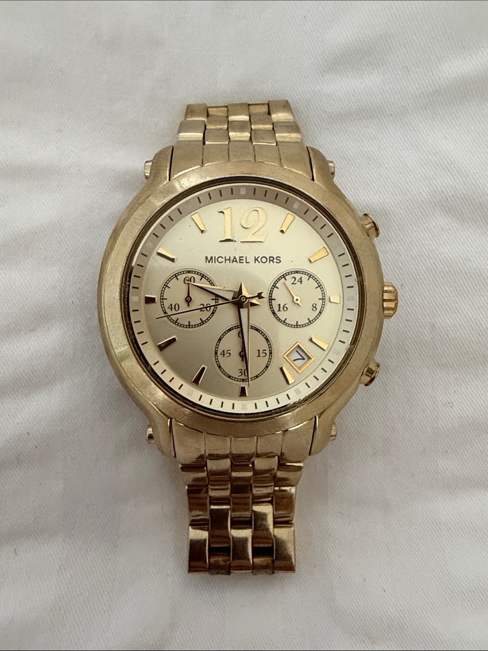 Y2K era Michael Kors Madison Chronograph watch